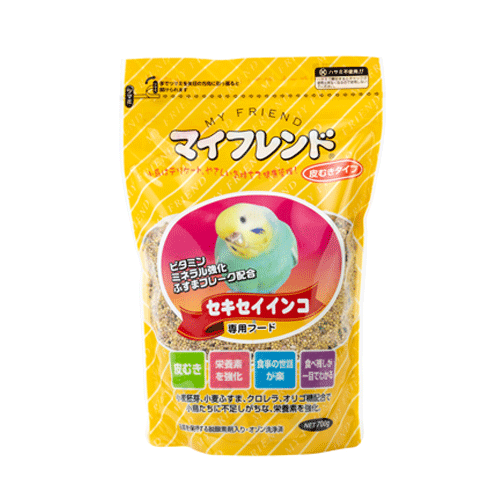 黒瀬ペットフード マイフレンド 皮むき セキセイインコ 700g×24袋