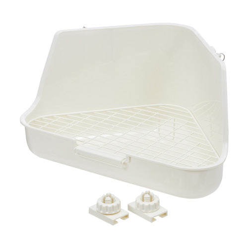 GEX ラクラク取付三角ラビレットL ミルキーホワイト×12点