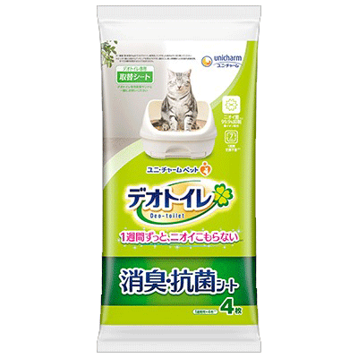 ユニ・チャーム デオトイレ 消臭・抗菌シート 4枚×24袋