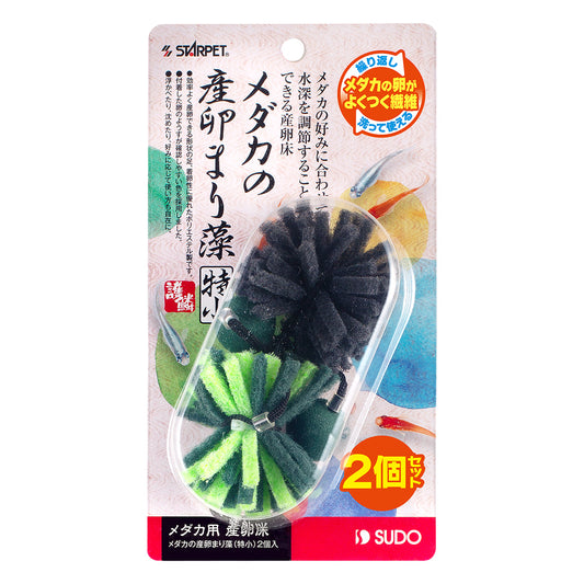 スドー メダカの産卵まり藻(特小)2個入×24セット