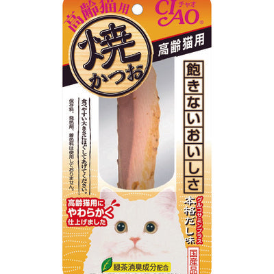 いなば CIAO 焼かつお 高齢猫用 本格だし味 1本×48袋