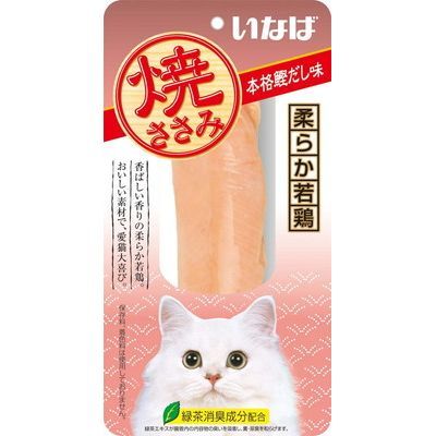 いなば 焼ささみ 本格鰹だし味 1本×48袋
