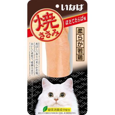 いなば 焼ささみ ほたてたらば味 1本×48袋
