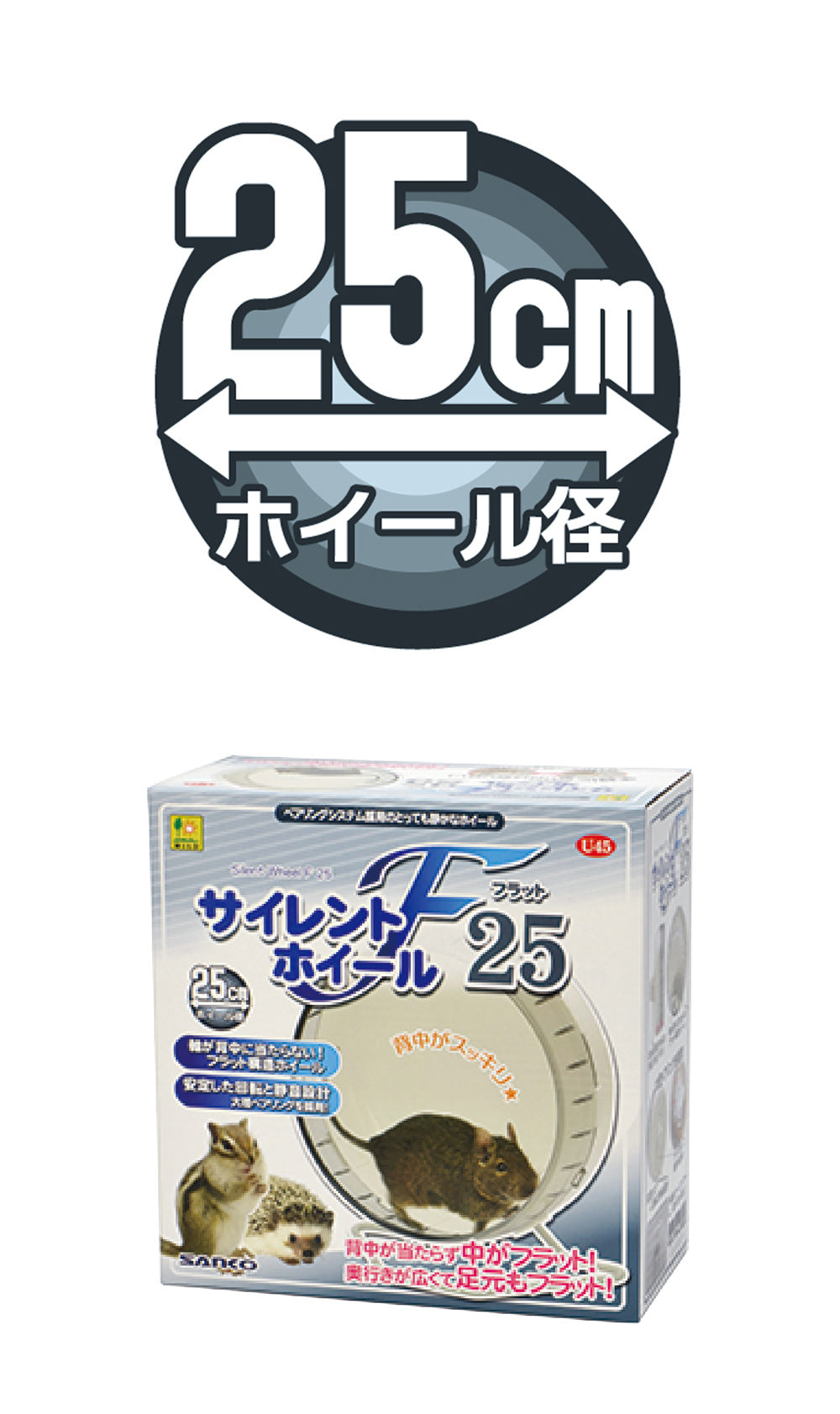 サンコー サイレントホイール フラット 25×1点
