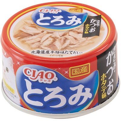 いなば CIAO とろみ ささみ・かつお ホタテ味 80g×48缶