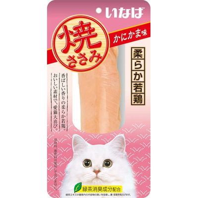 いなば 焼ささみ かにかま味 1本×48袋