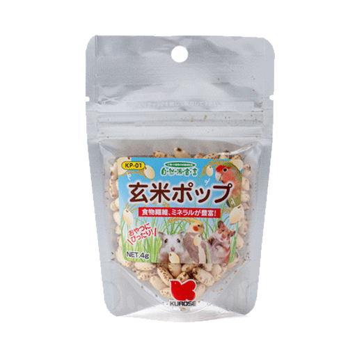 黒瀬ペットフード 自然派 玄米ポップ 4g×20袋