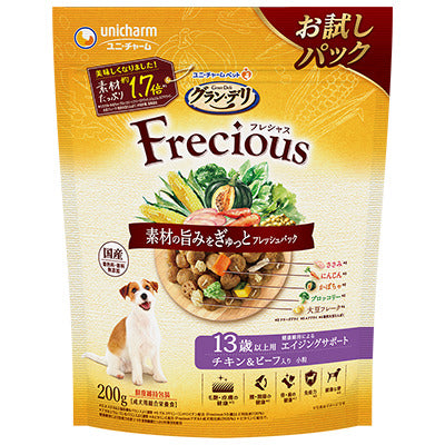 ユニ・チャーム グラン・デリ フレシャス 13歳以上用 チキン&ビーフ入り 200g×18袋