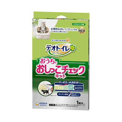 ユニ・チャーム デオトイレ おうちでおしっこチェックキット 1回分×18箱