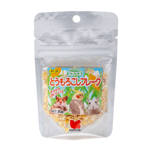 黒瀬ペットフード 自然派 とうもろこしフレーク 30g×20袋