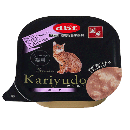 デビフ Kariyudo（カリユド） シニア猫用 ポーク 95g×24個