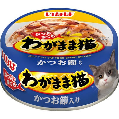 いなば わがまま猫 かつお節入り かつお・まぐろ 115g×48缶