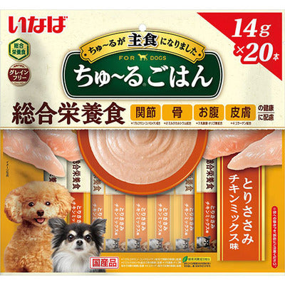 いなば ちゅーるごはん とりささみ チキンミックス味 14g×20本入り(1ケース18袋)