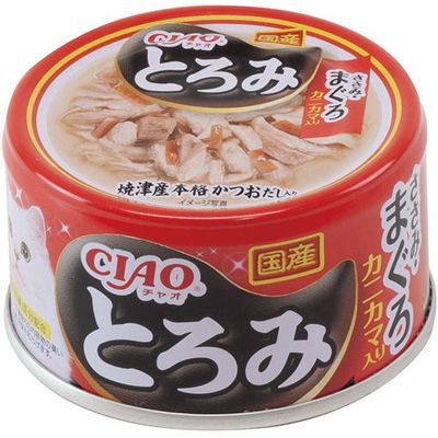 いなば CIAO とろみ ささみ・まぐろ カニカマ入り 80g×48缶