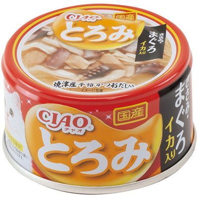 いなば CIAO とろみ ささみ・まぐろ イカ入り 80g×48缶