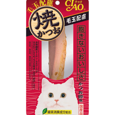 いなば CIAO 焼かつお 毛玉配慮 かつお節味 1本×48袋