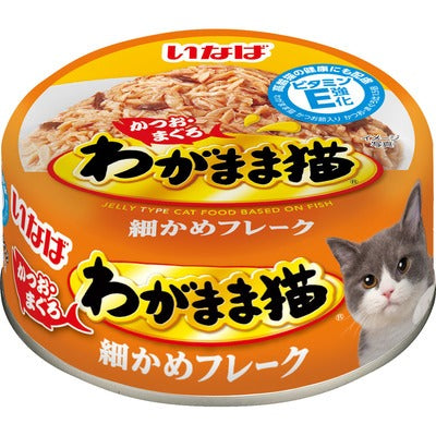 いなば わがまま猫 かつお・まぐろ 細かめフレーク 115g×48缶