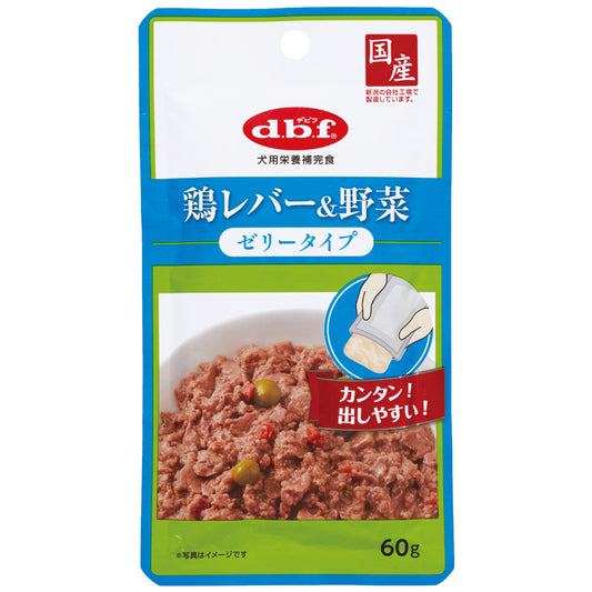 デビフ 鶏レバー&野菜 ゼリータイプ 60g×48袋