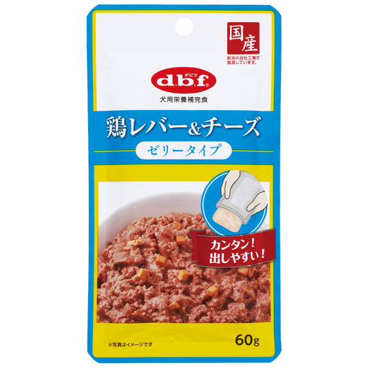 デビフ 鶏レバー&チーズ ゼリータイプ 60g×48袋