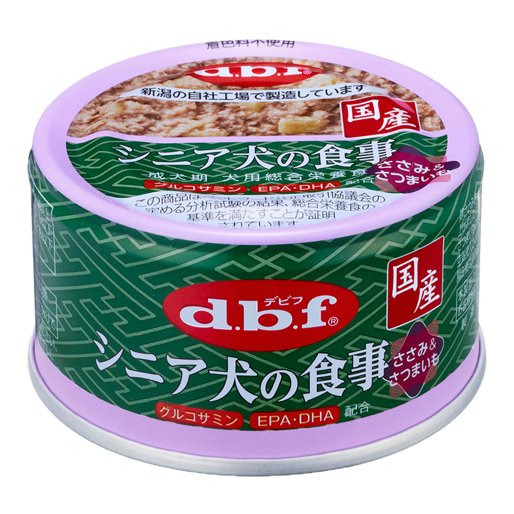 デビフ シニア犬の食事 ささみ＆さつまいも 85g×24缶