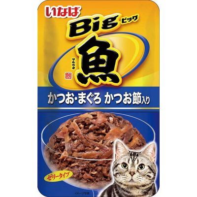 いなば Bigマルウオ かつお・まぐろ かつお節入り 80g×48袋