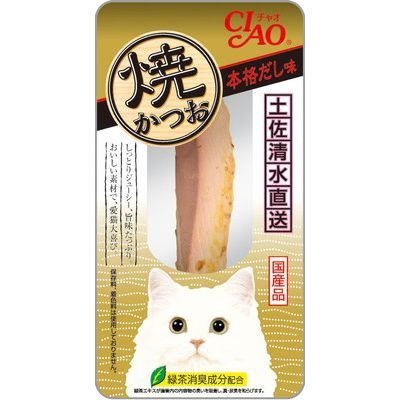 いなば CIAO 焼かつお 本格だし味 1本×48袋
