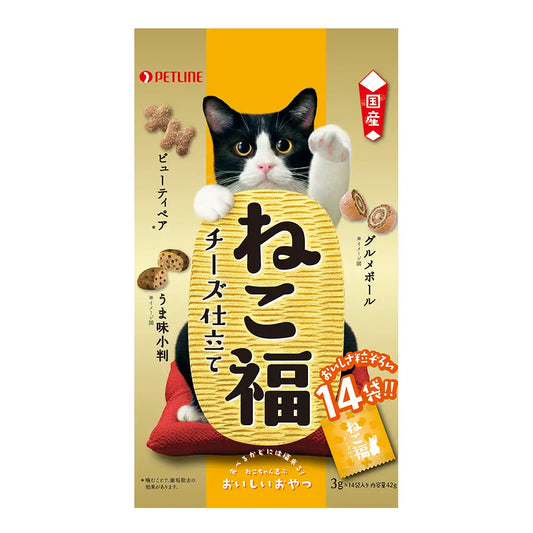 ペットライン ねこ福 チーズ仕立て 42g(3g×14袋)×48袋